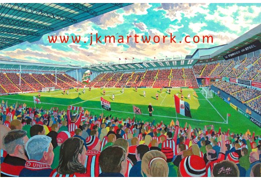 Bramall Lane Stadium Fine Art Print - Sheffield United FC Bramall Lane Stadium Fine Art Print - Sheffield United FC